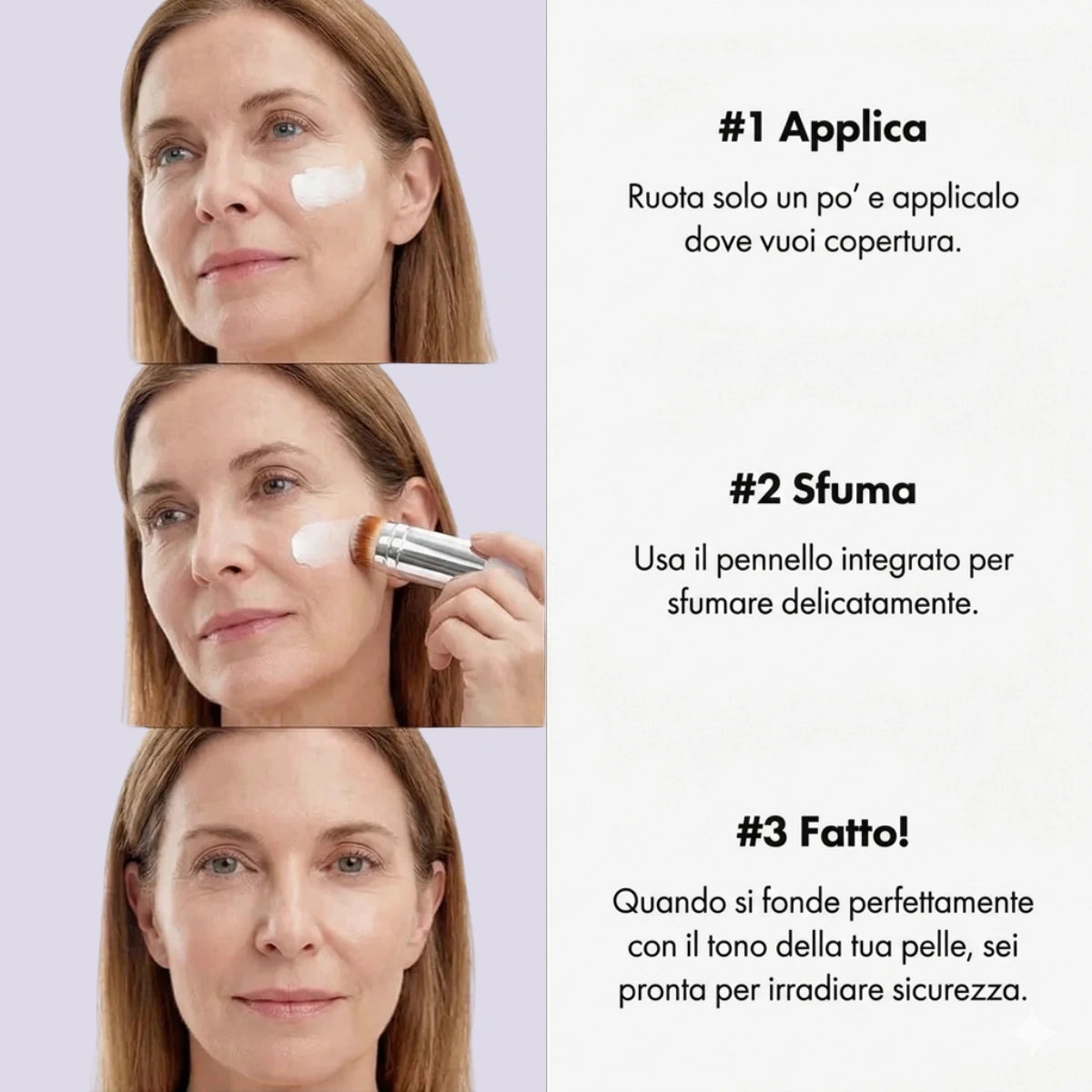 Fondotinta Coreano Synora — Effetto Seconda Pelle