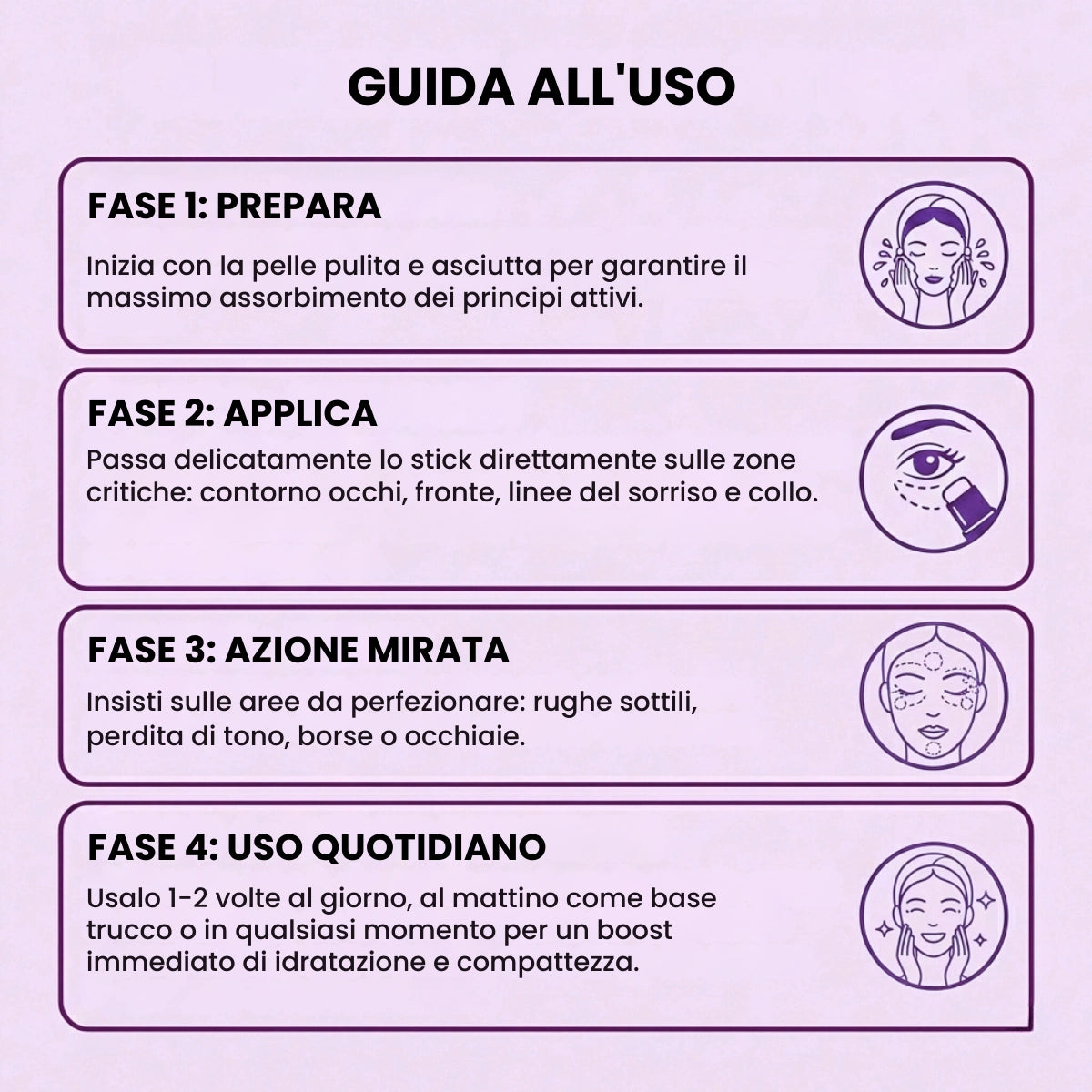 Idro-Tensore – Riempie le rughe, Lifta i tratti & Illumina l'incarnato