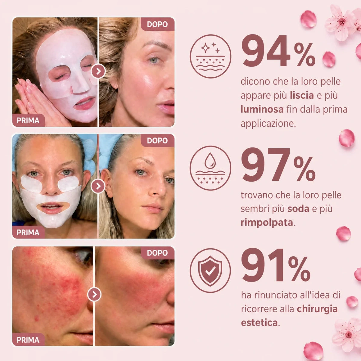 Maschera al Collagene Intensiva