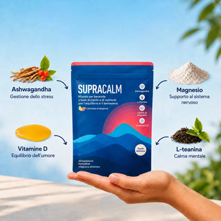 SupraCalm - Abbassa il Cortisolo, Sgonfia il Ventre & Ritrovi il Sonno
