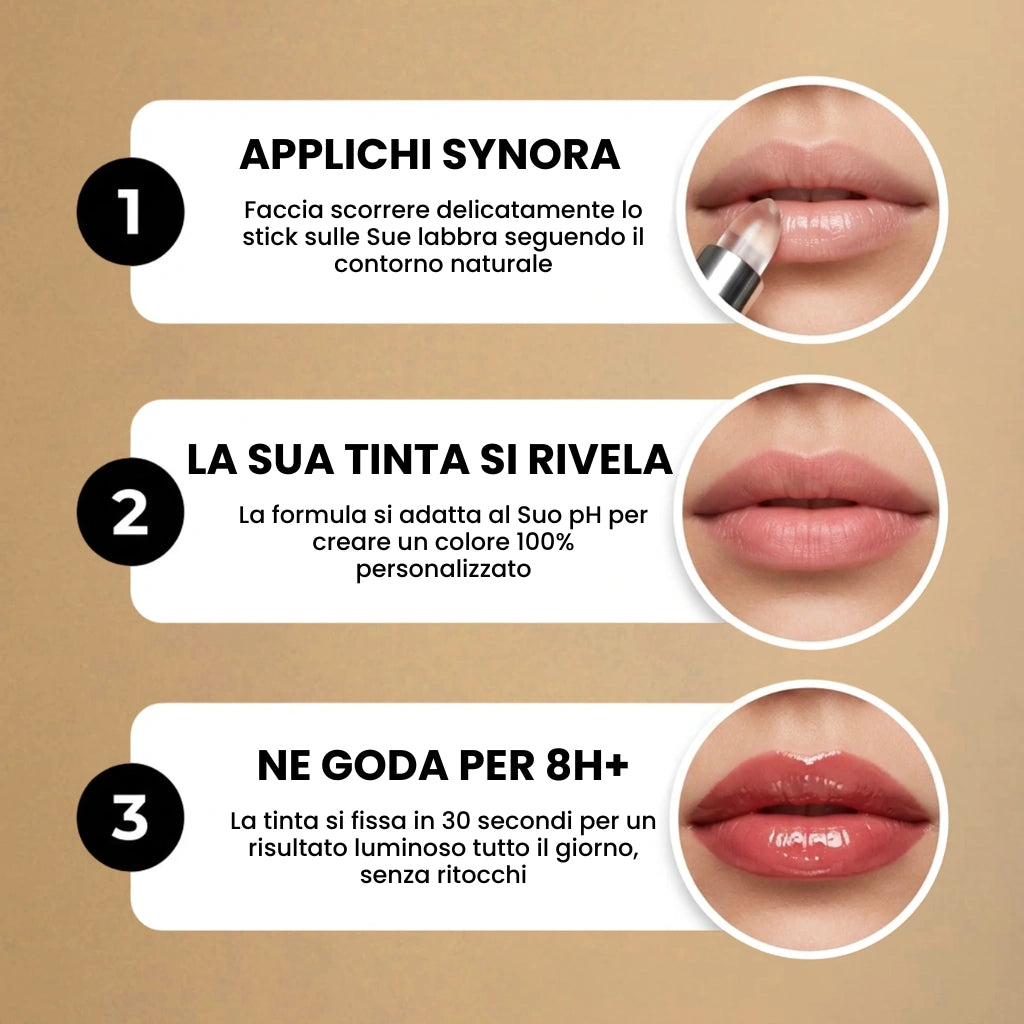 Synora — Il rossetto adattivo al pH