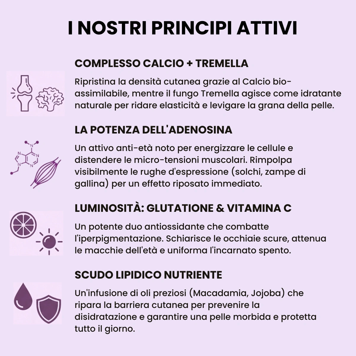 Idro-Tensore – Riempie le rughe, Lifta i tratti & Illumina l'incarnato