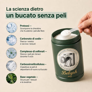 Bebysh – Polvere antipelo per lavatrice